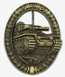 Preview: German Army, Panzer Assault Badge in Bronze Manufacturer DH